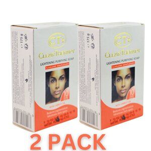 2 pack  Complexion  Soap CT+ Clear Therapy  CARROT With Oil NEW free shipping